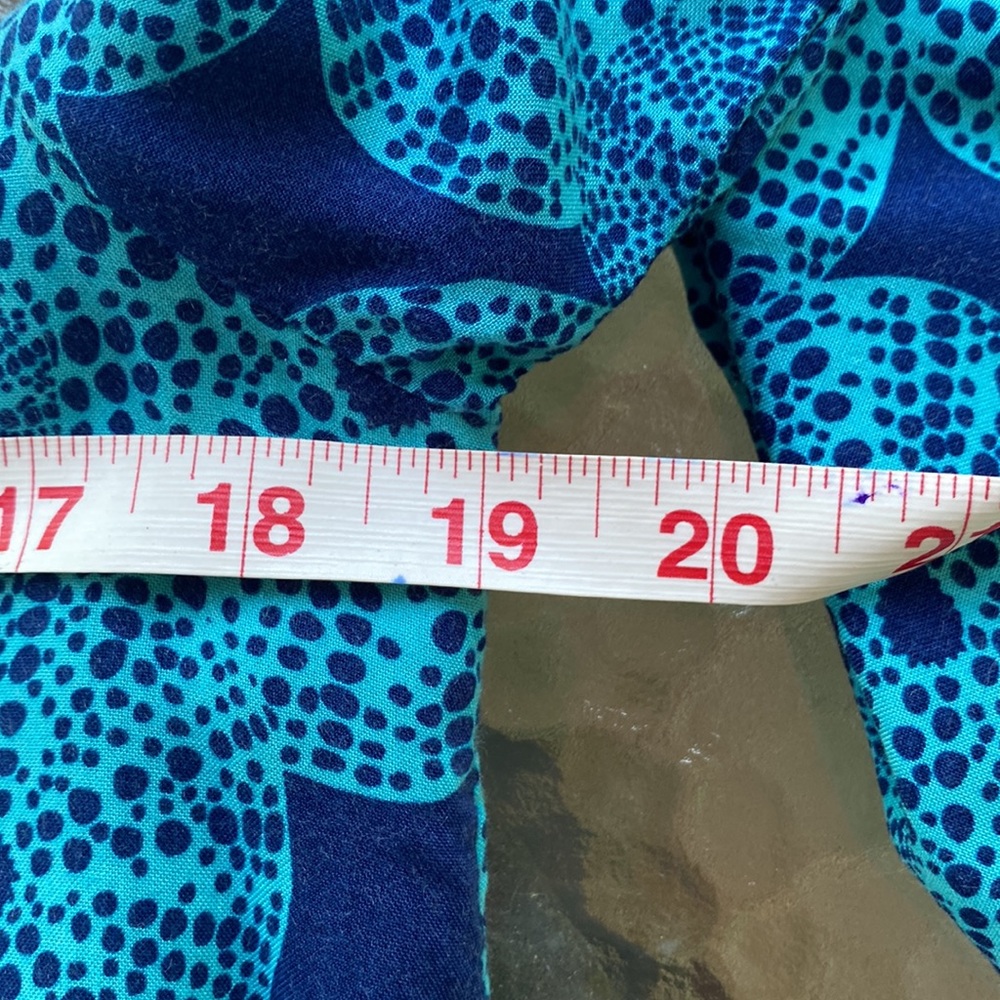 Escapada Blue And Teal Patterned Shift Dress With… - image 8